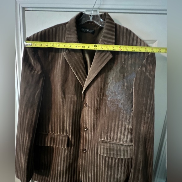 MetaFuori New York Embroidered Cordaroy Blazer Sportcoat Jacket size 2XL - Picture 9 of 16